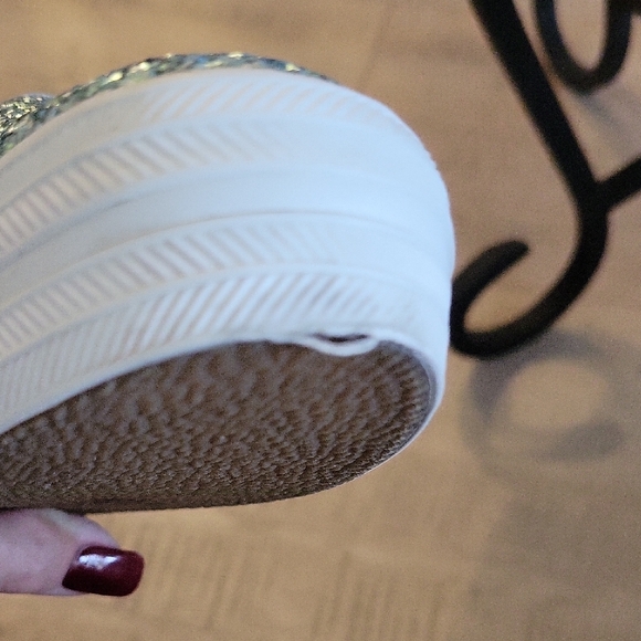 Kate Spade Sparkling Teal Slip-On Sneakers - Picture 9 of 13